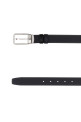 Midnight blue leather reversible belt MONTBLANC (223419)