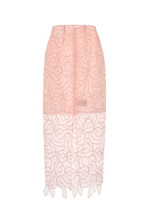 Pink organza skirt CECILIE BAHNSEN (226RTW17019)