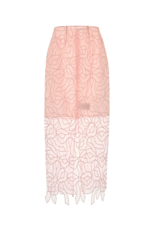 Pink organza skirt CECILIE BAHNSEN (226RTW17019)