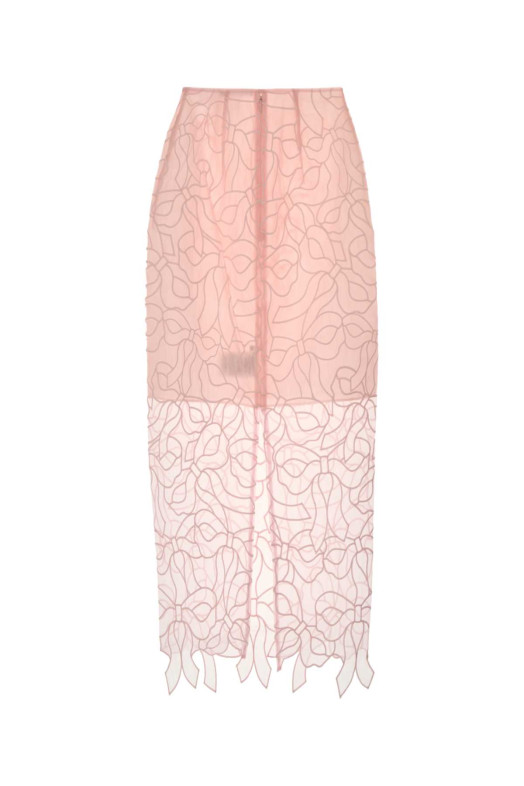 Pink organza skirt CECILIE BAHNSEN (226RTW17019)