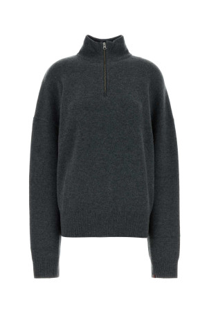 Світшот № 235 темно-сірого кольору з кашемірової суміші EXTREME CASHMERE (23509801TU01)