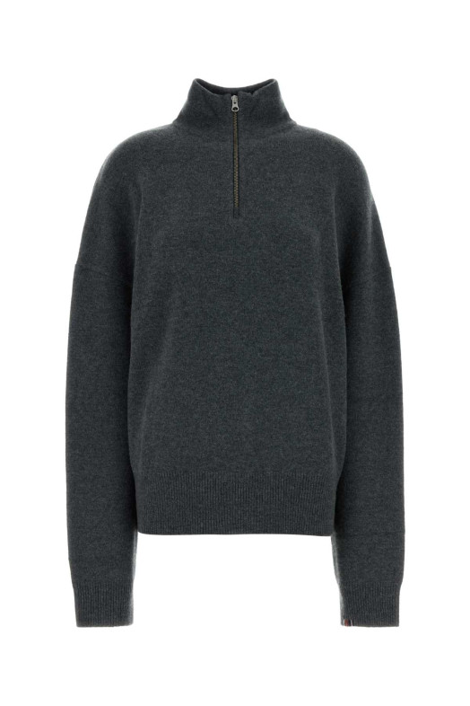 Світшот № 235 темно-сірого кольору з кашемірової суміші EXTREME CASHMERE (23509801TU01)