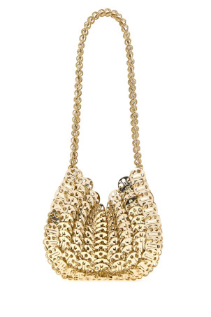 Gold metal knit 1969 Moon shoulder bag RABANNE (23PSS0337MET002)