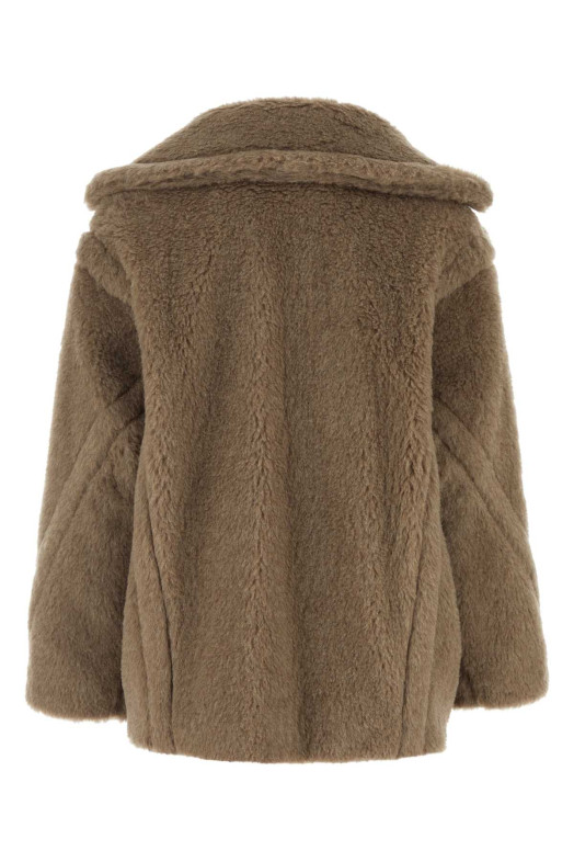 Biscuit teddy Espero coat Black MAX MARA (2411081041600)