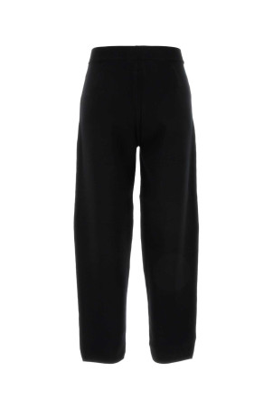 Black viscose blend Dula pant MM STUDIO (2426336011600)
