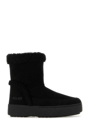 Black suede LTrack Tina ankle boots MOON BOOT (2450240)
