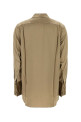 Dove grey satin shirt CO (2466NLSCS26)