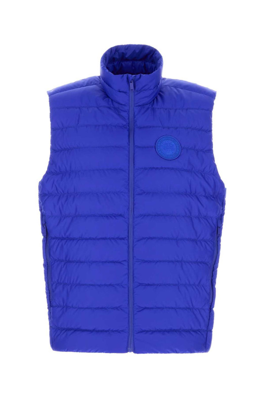 Пуховик Stratus без рукавов из полиэстера электрически-синего цвета CANADA GOOSE (2490MT)
