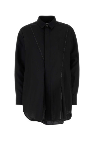Black polyester blend shirt SACAI (2507943)