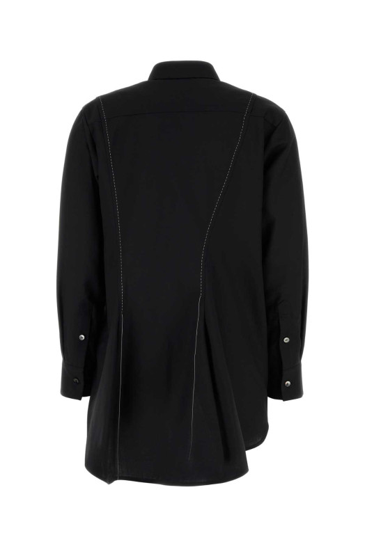 Чорна сорочка з поліестерової суміші SACAI (2507943)