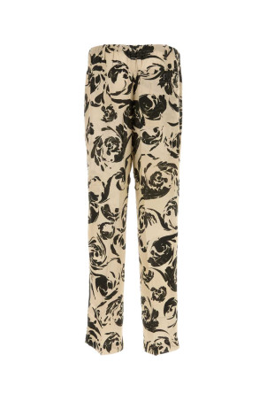 Pritned viscose Penny pant DRIES VAN NOTEN (2510209061101)