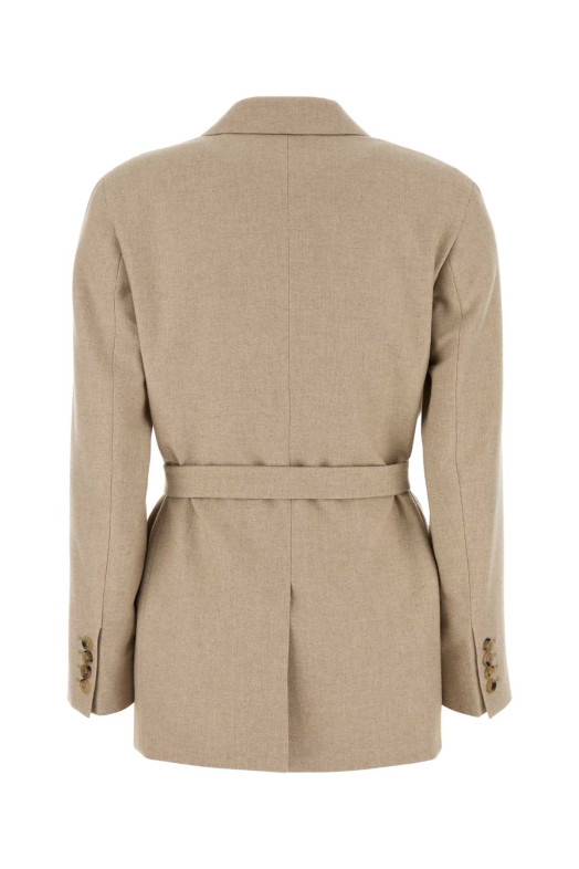 Cappuccino wool blend Randers blazer MAX MARA (2511041081600)