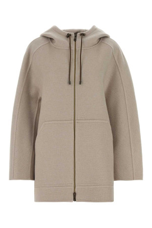 Cappuccino cashmere Gradi jacket ATELIER (2521086035600)