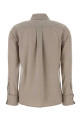Dove grey stretch cashmere Tebaide shirt Green MAX MARA (2521116042600)
