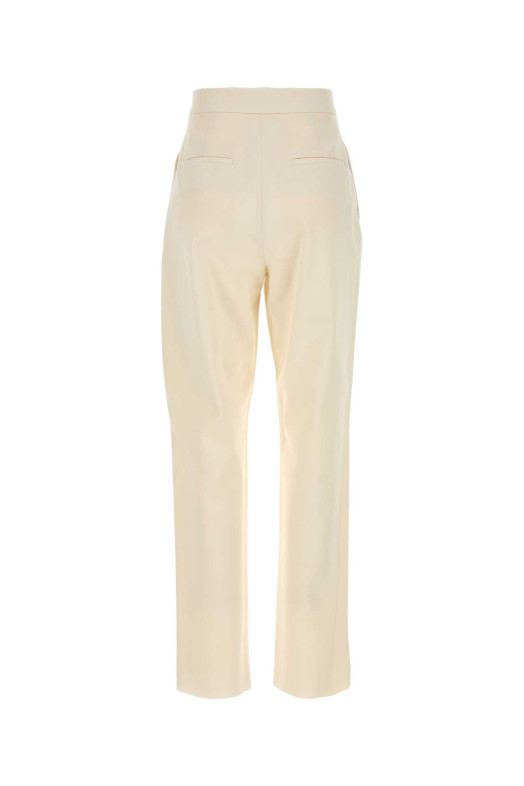 Ivory cotton Dede pant MAX MARA (2521136041600)