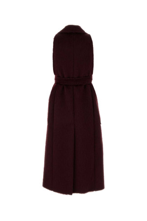 Burgundy eco fut Abbozzi1234 vest Blue MAX MARA (2521276163600)