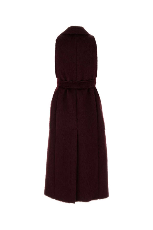 Burgundy eco fut Abbozzi1234 vest Blue MAX MARA (2521276163600)