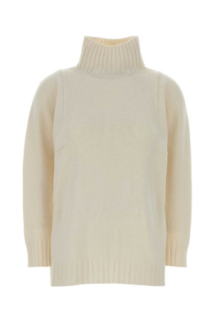 White cashmere Aceti sweater MAX MARA (2521366022600)