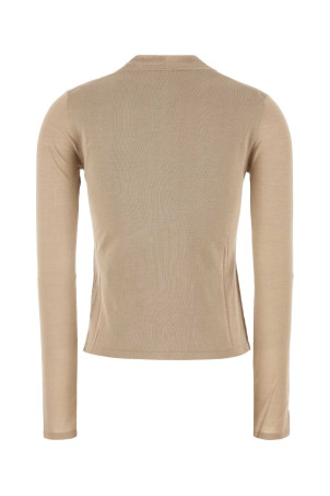 Cappuccino silk Falesia sweater Black MAX MARA (2521366039600)