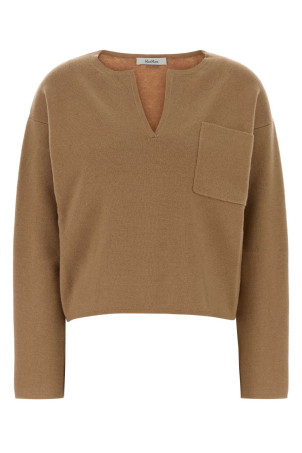 Camel wool blend Zibello sweater MAX MARA (2521366192600)