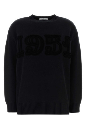 Black wool blend Fido sweater MAX MARA (2521366212600)