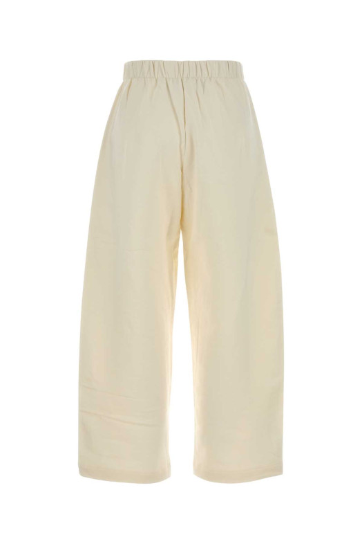 Джоггеры Filovia из смеси шелка цвета слоновой кости от MAX MARA (2521786038600)