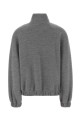 Melange grey wool blend Frine oversize sweatshirt MAX MARA (2521926019600)