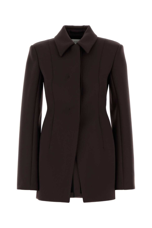 Aubergine polyester blend Bacio1234 blazer SPORTMAX (2522046083600)