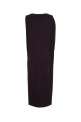 Aubergine satin Austria1234 dress Blue SPORTMAX (2522226073600)