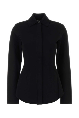 Black viscose blend Baffo1234 cardigan SPORTMAX (2522346063600)