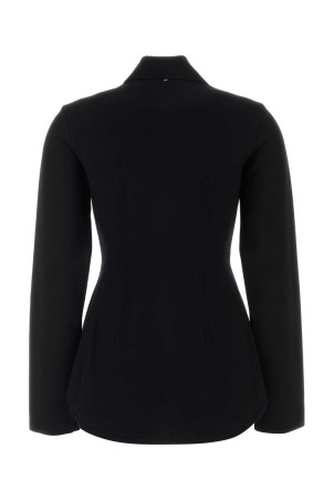 Black viscose blend Baffo1234 cardigan SPORTMAX (2522346063600)