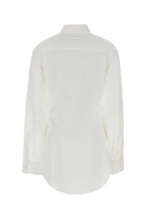 White stretch poplin shirt JEAN PAUL GAULTIER (2601WST050C071)