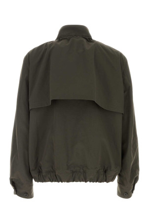 Olive green polyester jacket SACAI (2603917M)