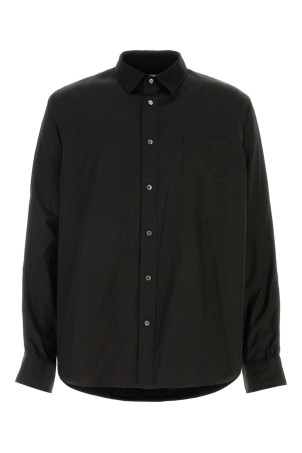 Black poplin and oxford shirt SACAI (2603935M)