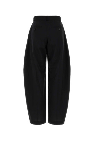 Black twill wide-leg pant SACAI (2608572)