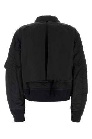 Black nylon bomber jacket SACAI (2608582)