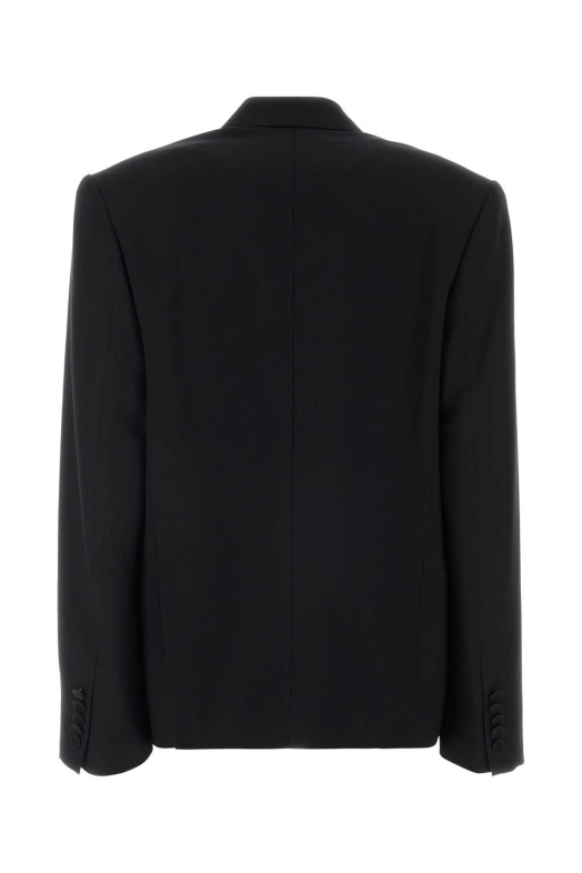 Black wool blend Bosea blazer DRIES VAN NOTEN (2610104513249)