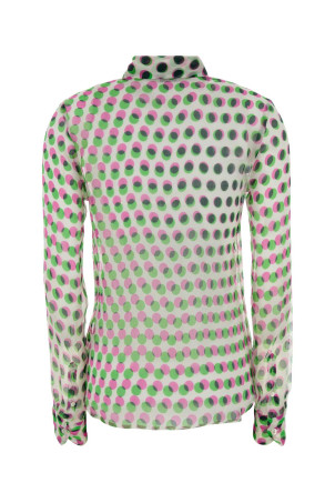 Printed chiffon Cloudy shirt DRIES VAN NOTEN (2610107663094)
