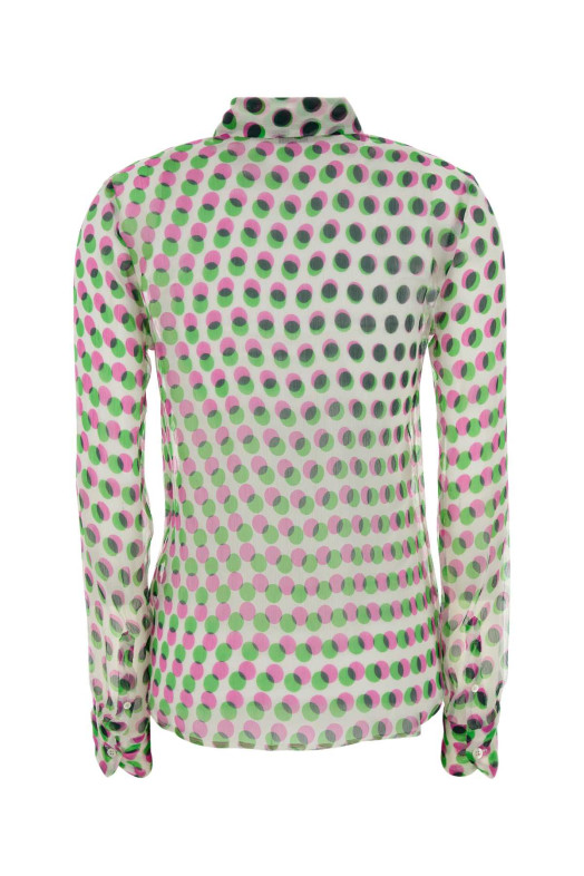 Printed chiffon Cloudy shirt DRIES VAN NOTEN (2610107663094)