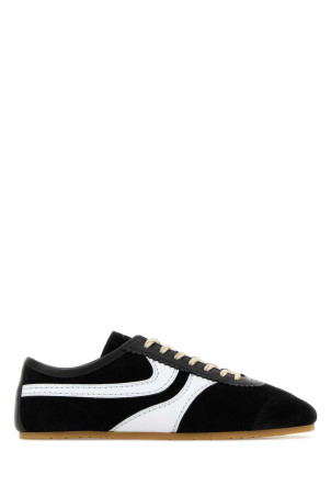 Black suede sneakers DRIES VAN NOTEN (2610117220126)