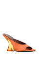 Orange satin mules DRIES VAN NOTEN (2610117553304)