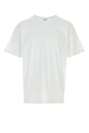 White cotton Heer t-shirt DRIES VAN NOTEN (2610211013600)