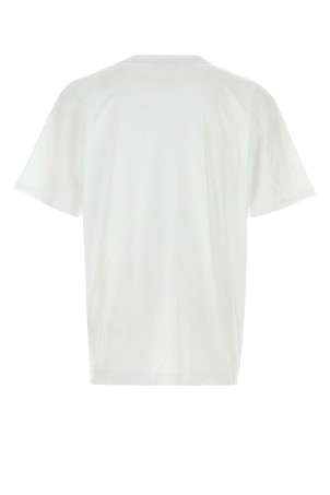 White cotton Heer t-shirt DRIES VAN NOTEN (2610211013600)