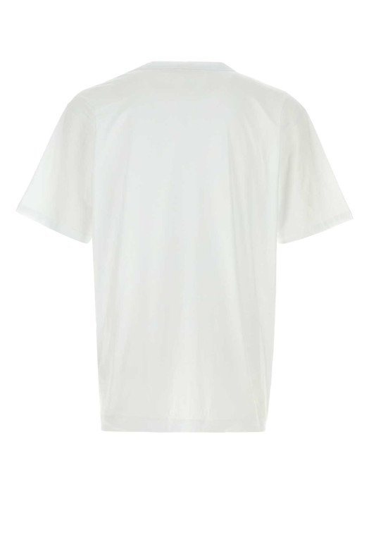 White cotton Heer t-shirt DRIES VAN NOTEN (2610211013600)