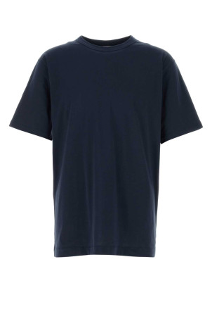 Midnight blue cotton Heer t-shirt Blue DRIES VAN NOTEN (2610211013600)