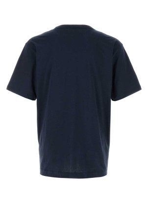 Midnight blue cotton Heer t-shirt Blue DRIES VAN NOTEN (2610211013600)