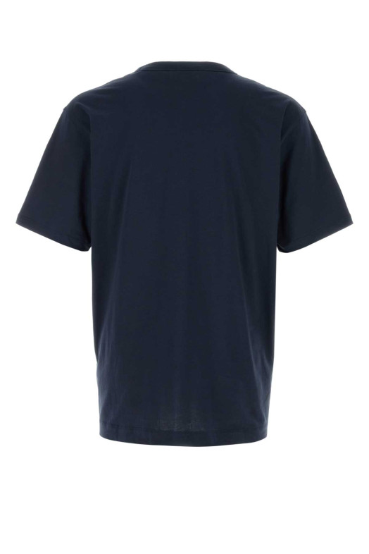 Midnight blue cotton Heer t-shirt Blue DRIES VAN NOTEN (2610211013600)