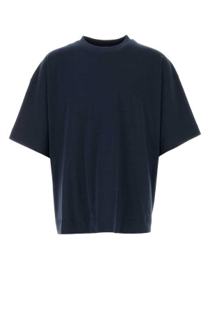 Midnight blue cotton Heno oversize t-shirt Blue DRIES VAN NOTEN (2610211113603)