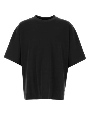 Black cotton Heno oversize t-shirt DRIES VAN NOTEN (2610211113603)