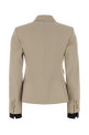 Sand wool blend Placido blazer Black MAX MARA (2611041083600)